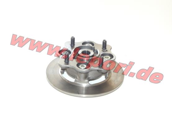 Bremsscheibe mit Radnabe vorne JDM Titane - 170mm