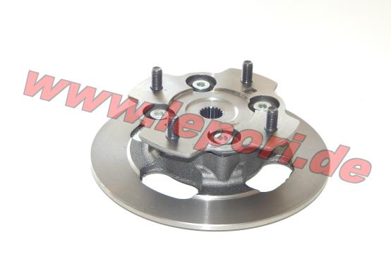 Bremsscheibe mit Radnabe vorne Microcar, JDM