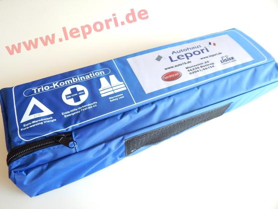 Trio-Kombination - Pannen-Set - blau