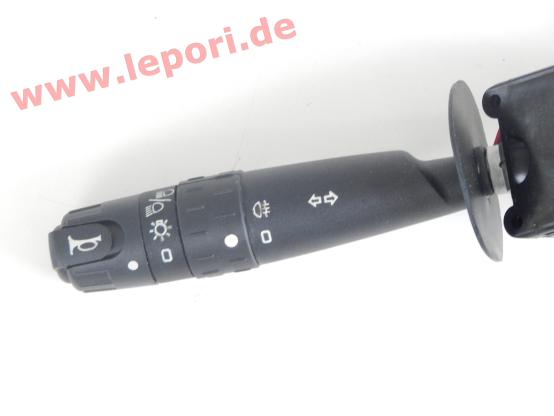 Lichtschalter mit Blinkfunktion und Nebelschlussleuchte - ohne Nebelscheinwerfer