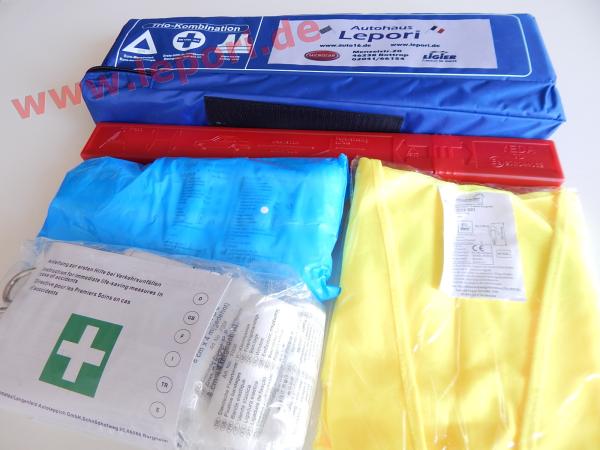 Trio-Kombination - Pannen-Set - blau