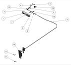 Heckklappenzug Ligier X-Too Max (JS32), R (JS34), RS (JS44), IXO, Optimax, Microcar M8